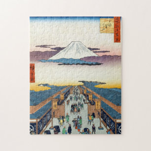 Quebra-cabeça Cem Vistas Famosas de Edo Ando Hiroshige