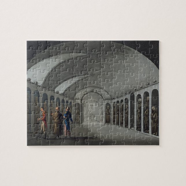 Quebra-cabeça Cemitério curioso sob o monastério do Capuchin, (Horizontal)