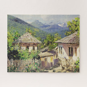 Quebra-cabeça Cena da Aldeia de Dubovskoy, 1911