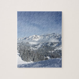 Quebra-cabeça Cena da neve