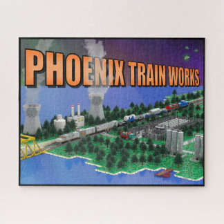 Quebra-cabeça Cena da PTW Atomic Train e Usina de Energia