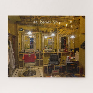 Quebra-cabeça Cena de Compro Vintage Barber