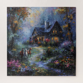 Quebra-cabeça Cena de fazendeiros charmosos