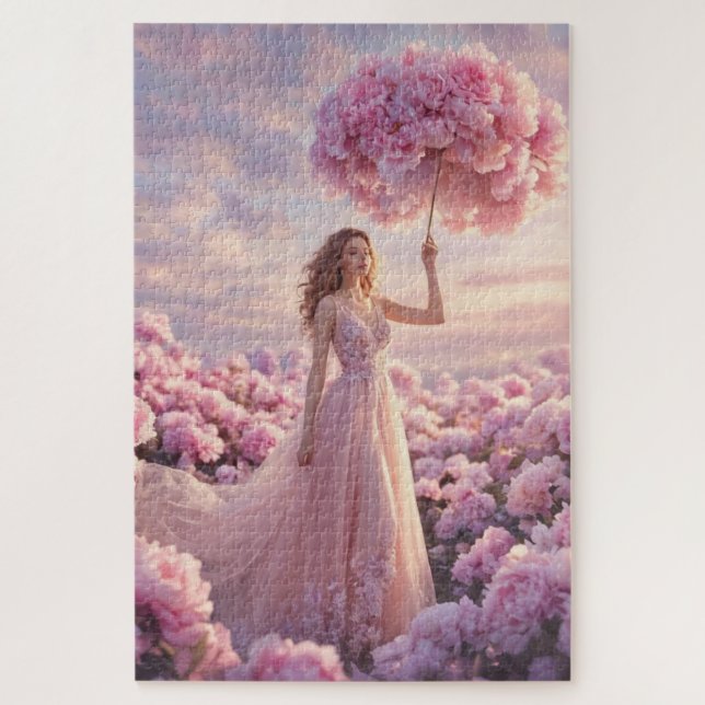 Quebra-cabeça Cena de Sonho Florido (Vertical)