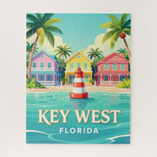 Quebra-cabeça Cena de viagem para Key West Flórida 🌴