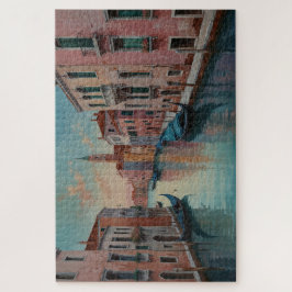 Quebra-cabeça Cena do Canal de Veneza