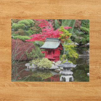 Quebra-cabeça Cena do Jardim Japonês