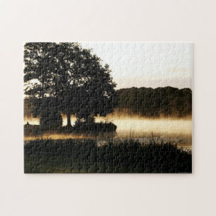 Quebra-cabeça Cena do Lago Morning 11x14 252pc jpcn