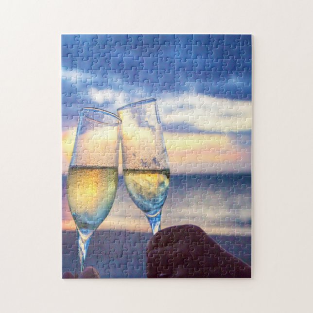 Quebra-cabeça Cena do Mar de Samoa América. (Vertical)