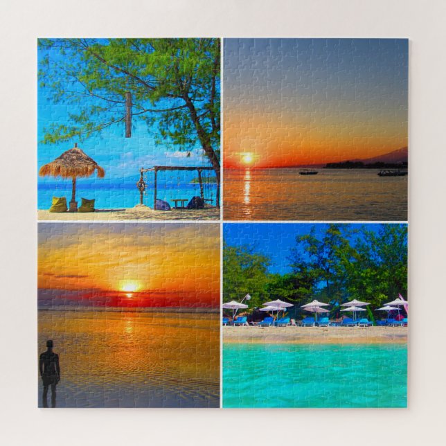 Quebra-cabeça cenário das ilhas gili (Horizontal)