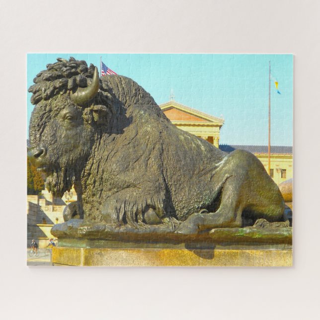 Quebra-cabeça Cenas da Rua Filadélfia. (Horizontal)