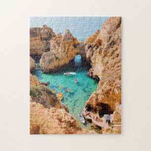 Quebra-cabeça Cênicas de Arte de Praia Quebra-cabe