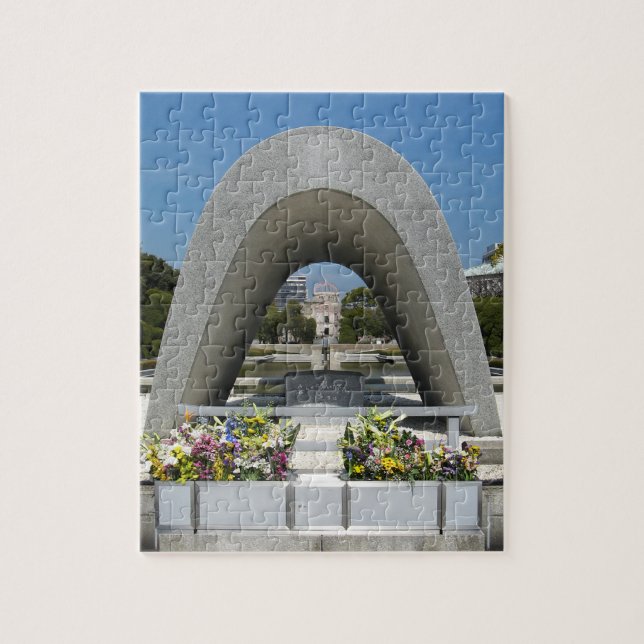 Quebra-cabeça Cenotaph Memorial Hiroshima (Vertical)