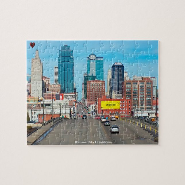 Quebra-cabeça Centro de Kansas City (Horizontal)