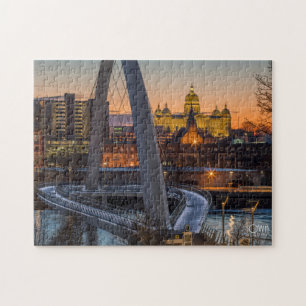 Quebra-cabeça Centro Des Moines, Iowa