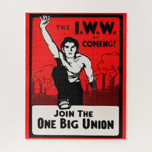 Quebra-cabeça cerca de 1905 IWW está chegando