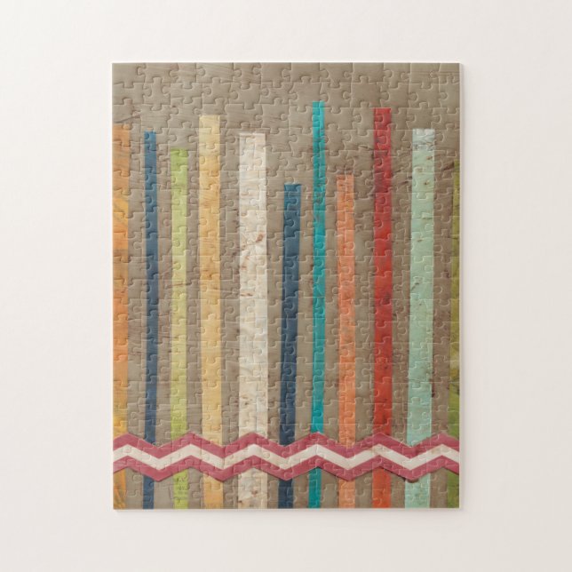 Quebra-cabeça Cercas de papel II para cima (Vertical)