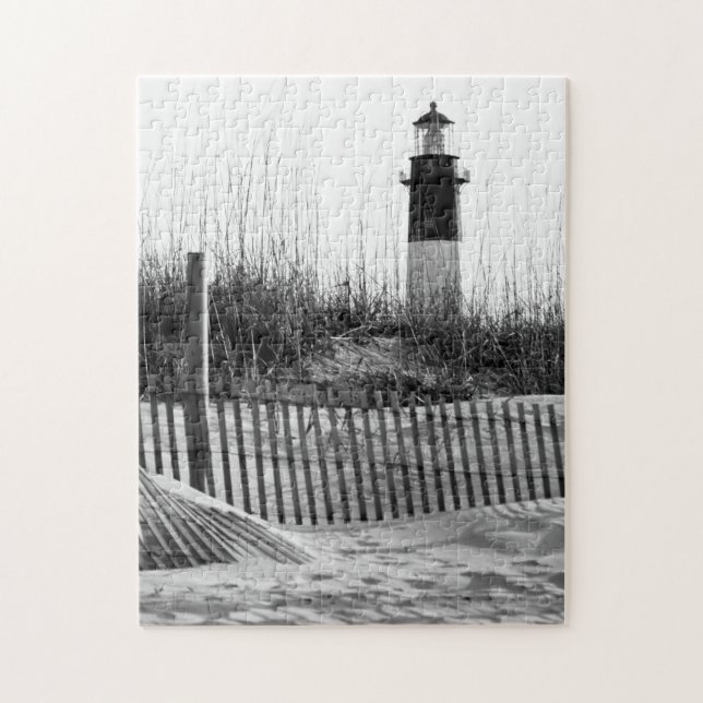 Quebra-cabeça Cercas de Praia e Farol (Vertical)