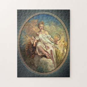 Quebra-cabeça Ceres (Summer) by Antoine Watteau Old Masters Repr
