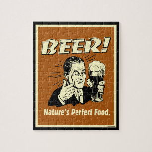 Quebra-cabeça Cerveja: A Comida perfeita da natureza