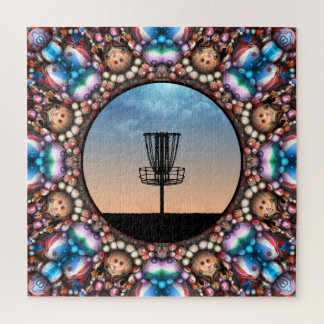 Quebra-cabeça Cesta de Golfe do Disco