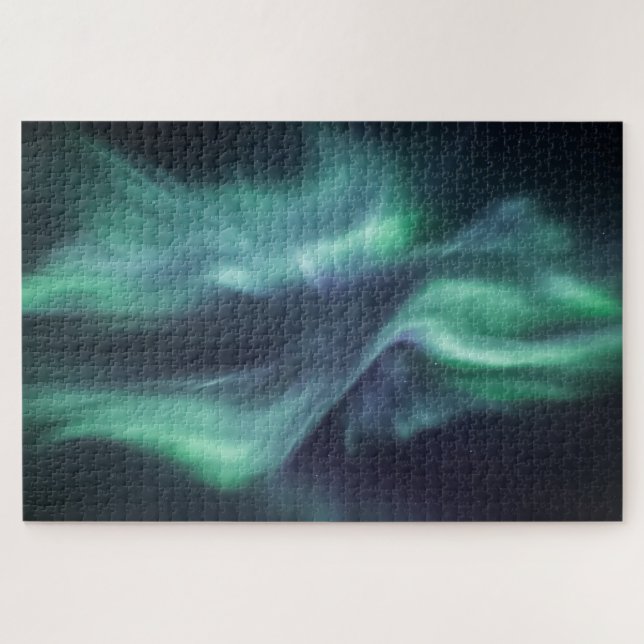 Quebra-cabeça Céu da Aurora Boreal (Horizontal)
