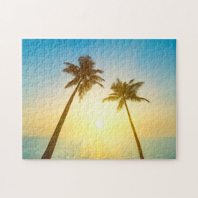 Quebra-cabeça Céu tropical idílico (Horizontal)