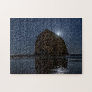 Quebra-cabeça Céus Acima de Haystack Rock Cannon Beach, Oregon