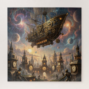 Quebra-cabeça céus de relógio puzzle