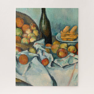 Quebra-cabeça Cezanne Basket of Apples Impressionista Painting