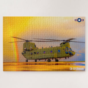 Quebra-cabeça CH-47F CHINOOK (20x30 POLEGADAS)