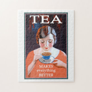 Quebra-cabeça Chá Torna Tudo Melhor