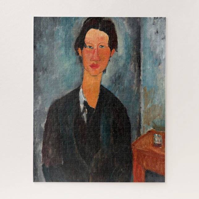 Quebra-cabeça Chaim Soutine por Amedeo Modigliani (Vertical)