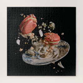Quebra-cabeça Champagne & Macarons