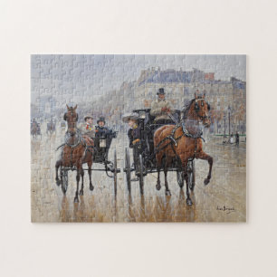 Quebra-cabeça Champs-Élysées Jean Béraud