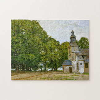 Quebra-cabeça Chapel Notre-Dame-de-Grâce Honfleur Monet Fine Art