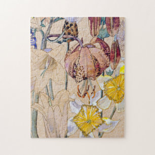 Quebra-cabeça Charles Rennie Mackintosh - Mont Louis - Flor