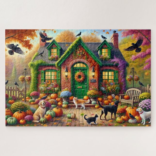 Quebra-cabeça Charme de Algodão Autumn 1014 (Horizontal)