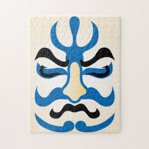 Quebra-cabeça Charme japonês ∣ Maquiagem Tradicional do Teatro K