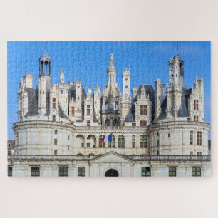 Quebra-cabeça Chateau de Chambord no Vale do Loire - França