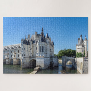 Quebra-cabeça Chateau de Chenonceau no Vale do Loire - França