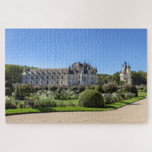 Quebra-cabeça Chateau de Chenonceau no Vale do Loire - França