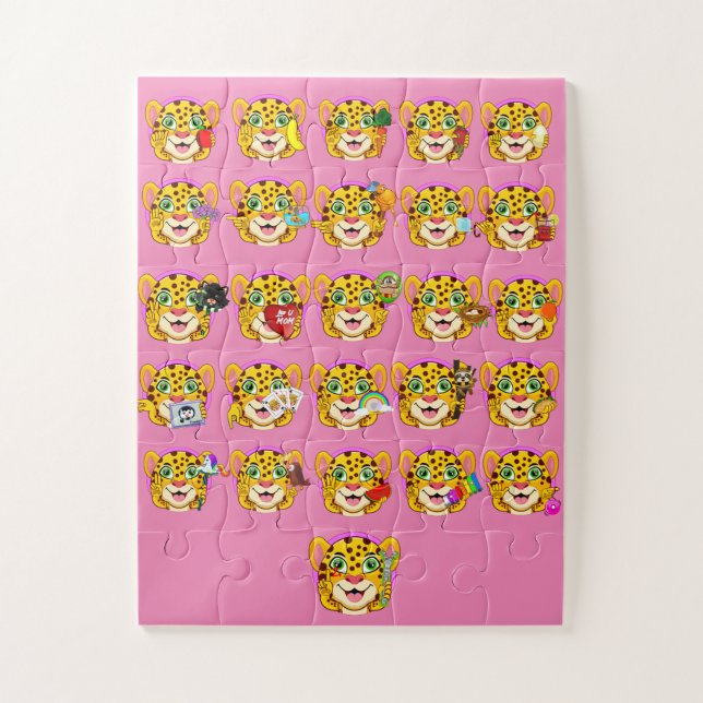 Quebra-cabeça Cheemokis ASL (Vertical)