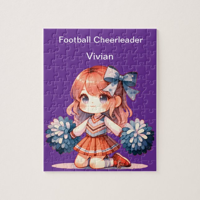 Quebra-cabeça Cheerleader Personalizado (Vertical)