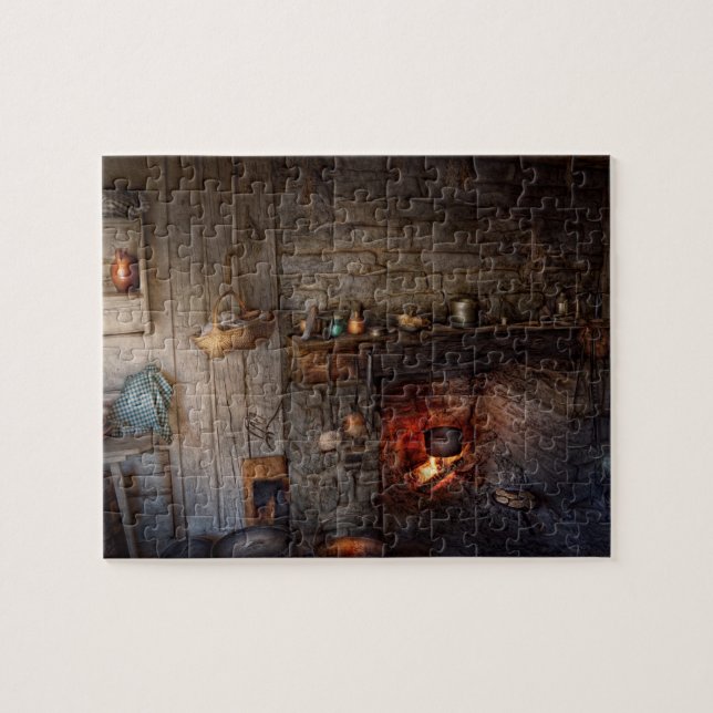 Quebra-cabeça Chef - Cozinha - Casa para feriados (Horizontal)