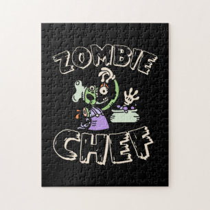 Quebra-cabeça Chef de Halloween