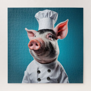Quebra-cabeça Chef Pig