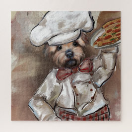 Quebra-cabeça Chef Yorkie
