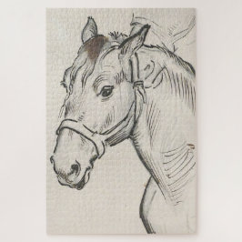 Quebra-cabeça Chefe de Cavalo (por Alfred Dehodencq)