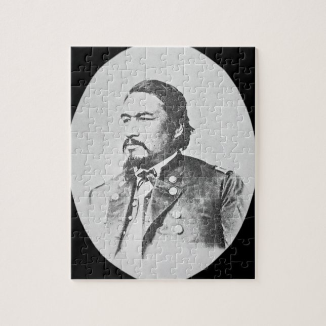 Quebra-cabeça Chefes e Feder do Seneca de Ely Samuel Parker (Vertical)